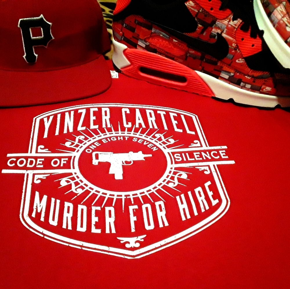 YINZER CARTEL Code of silence t shirt